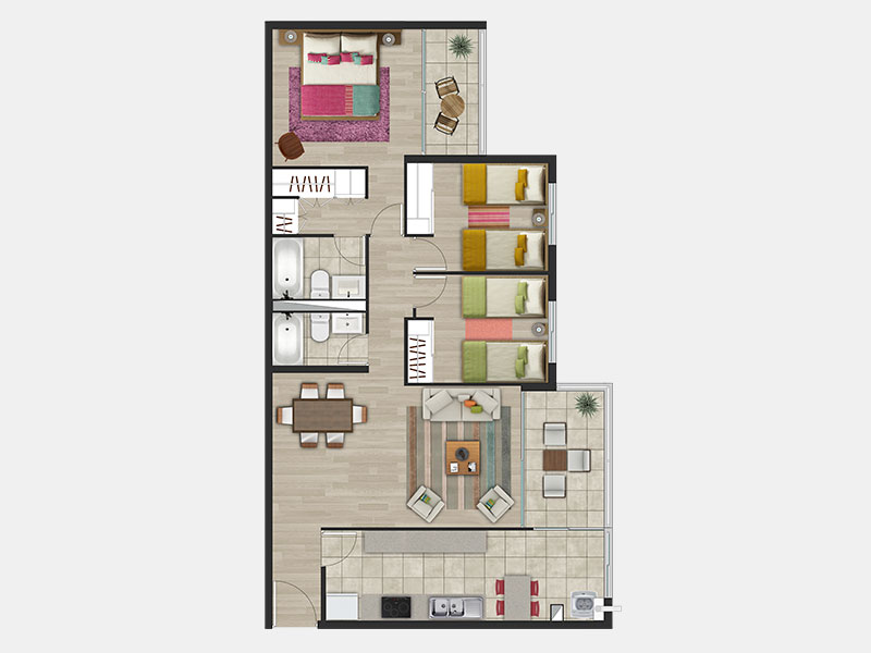 Planta Modelo XL