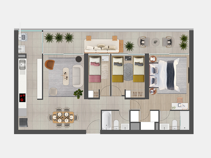 Planta Modelo 3