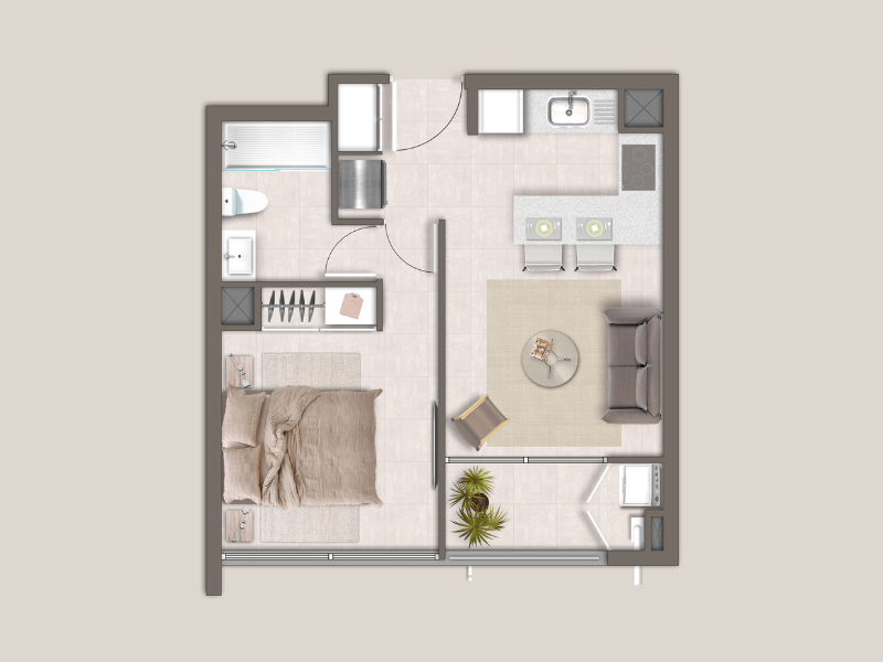 Planta Modelo B1